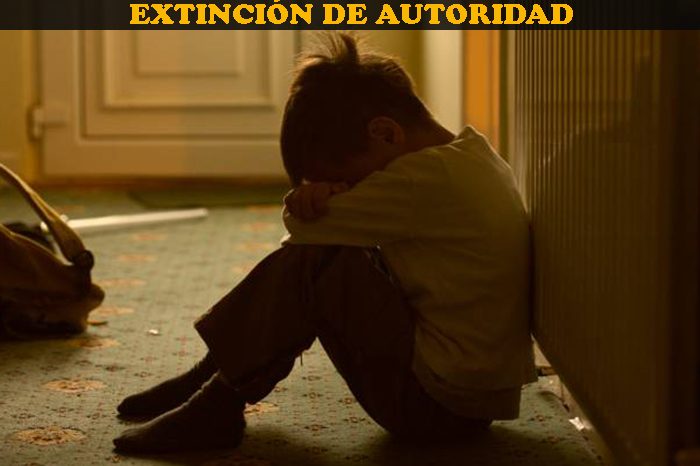 EXTINCIÓN DE AUTORIDAD